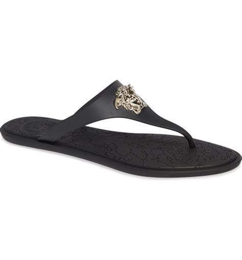 versace women's flip flops|versace espadrilles for women.